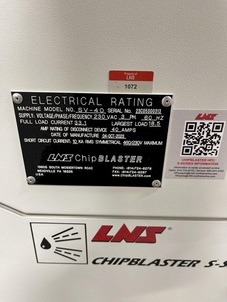 LNS CHIPBLASTER HPC S-SERIES  -  SV-40