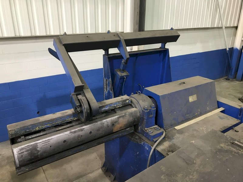 ROWE Pull Off Coil Reel Uncoiler 20,000 Lbs.