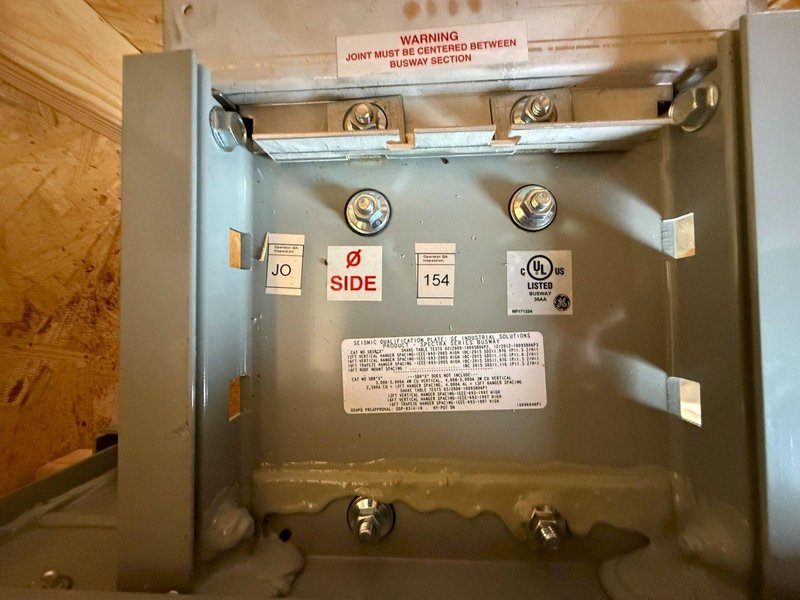 ABB 2500A Spectra Series Copper Expansion Joint SPSH, 600V, 3PH, 3G NEW