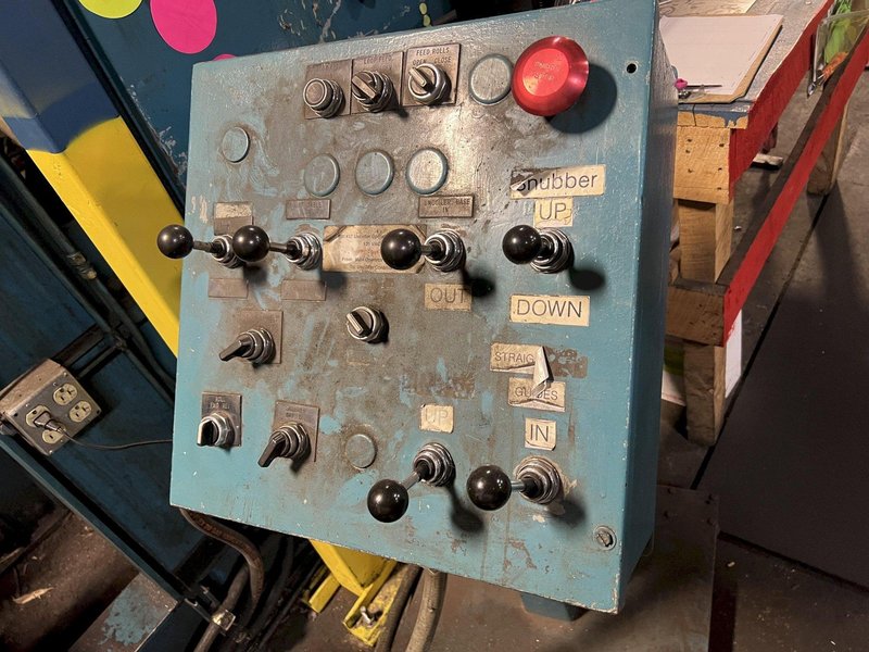 72&quot; X .135&quot; RBI (RED BUD INDUSTRIES) MODEL #SM6-72 AUTOMATIC CUT-TO-LENGTH (CTL) BLANKING LINE: STOCK #20195