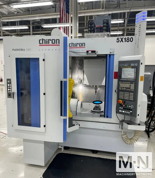 Chiron FZ12 FX CNC 5-Axis High Speed Plus Vertical Machining Center, 2015