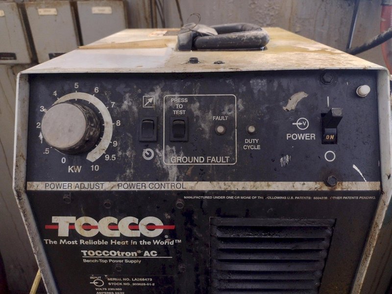 100 KW AJAX TOCCO &quot;TOCCOTRAN&quot; INDUCTION HARDENING SCANNER SYSTEM, NEW 2005: STOCK #17289