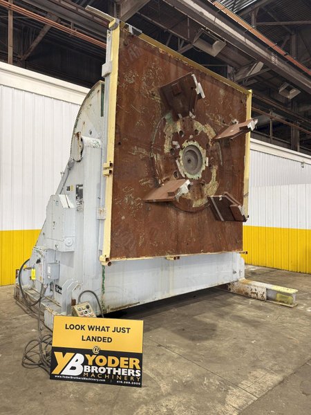120,000 LBS (60 TON) ARONSON MODEL #G1200 POWERED WELDING POSITIONER: STOCK #15007