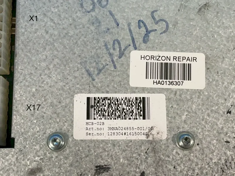 ABB MANIPULATOR CONTROL BOARD.  -  3HNA024855-001