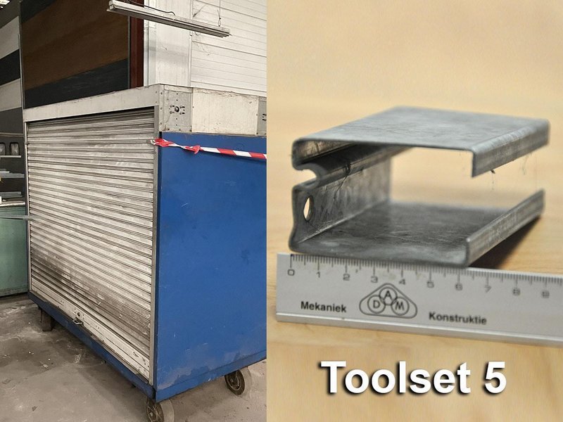 Jidet - rollforming line with 7 tool sets