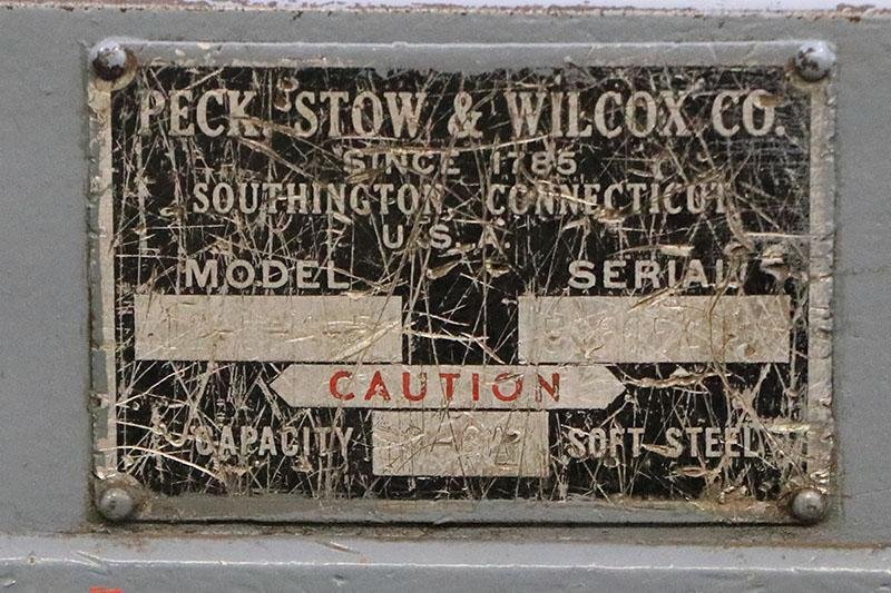 12 Ga x 4 ft. Pexto Mechanical Power Shear Model 12-U-4F