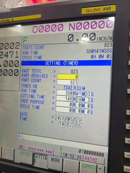 2017 YAMA SEIKI GTW-1500Y CNC Lathe - 8 Axis, Live Tooling, 5000 RPM