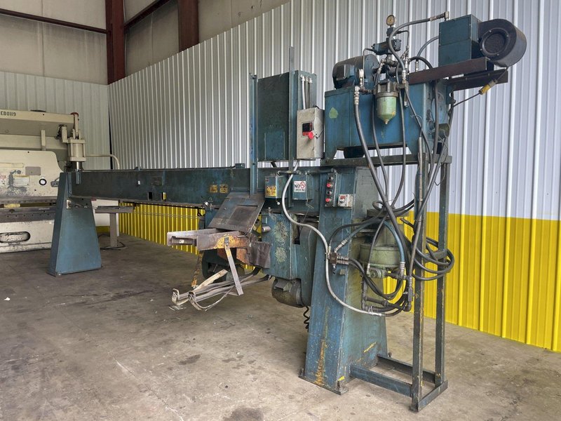 3&quot; X 12&#039; LOOPCO &quot;ROTOPLUG&quot; ROTARY TUBE DE-DIMPLER MACHINE: STOCK #11893