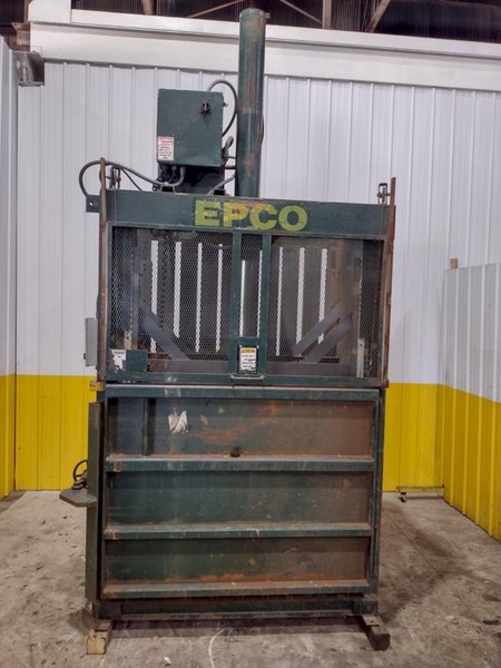 48&quot; X 48&quot; X 24&quot; EPCO VERTICAL HYDRAULIC BALER: STOCK #22919