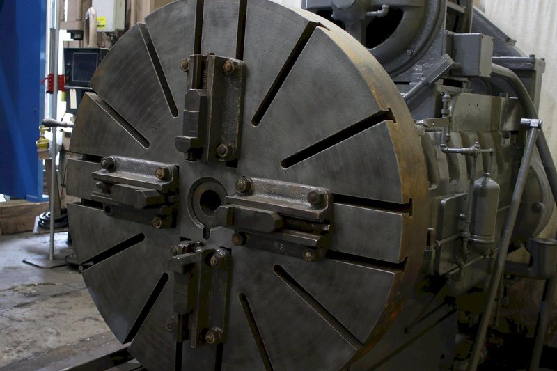 50" X 156" AMERICAN ENGINE LATHE: STOCK #73979