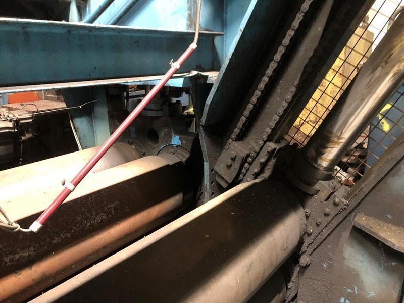 WMW - Roller leveler - metal flattening machine 2200x40