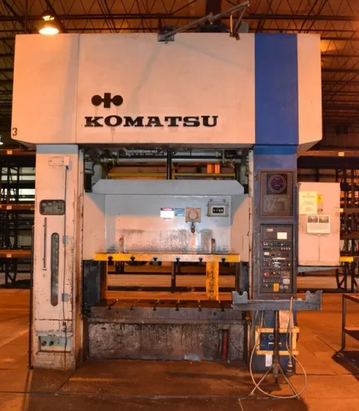 KOMATSU 220 TON ECCENTRIC GEAR 2 PT SS PRESS, STOCK# 13406J