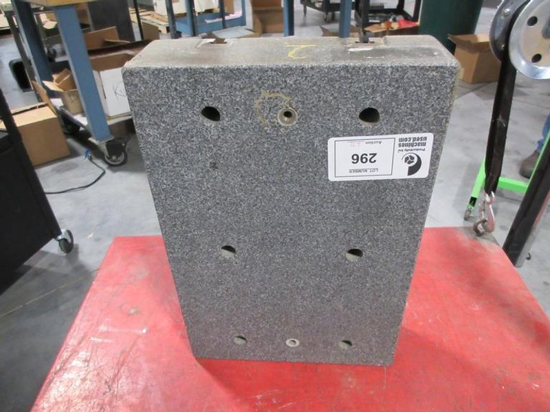 Granite Surface Plate Gray with T-Slotted Bottom 18" x 12" x 4"- Auction Item