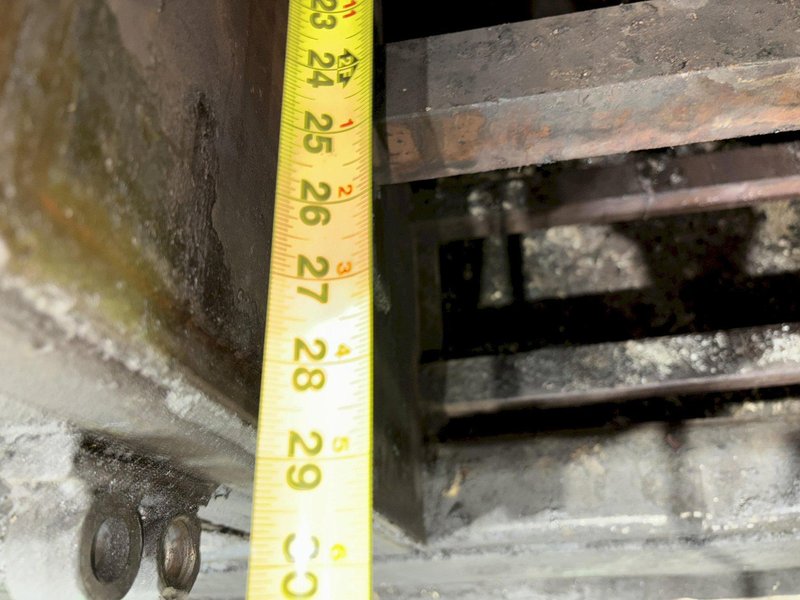 1998 DAYTON DUAL ZONE GAS POWERED PRE-HEAT DIE OVEN, WITH DIGITAL TEMP CONTROLLER: STOCK #20823