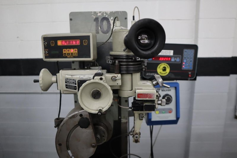 Mitsui High-Tech MSG-200MH 6&quot;x12&quot; Hand Feed Surface Grinder, OptiDress E Optical Wheel Dresser, Acu-Rite III DRO