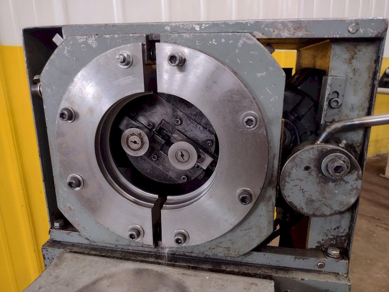 8" WELTY WAY HVAC PIPE COLLAR MAKING MACHINE: STOCK #17019