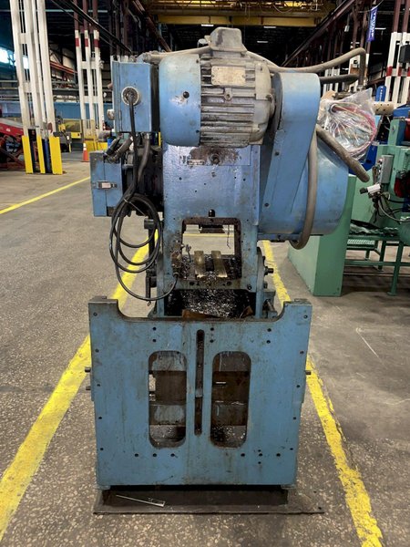 18 TON TISHKEN MODEL #COT6A4 6-WAY ADJUSTABLE CUTOFF PRESS: STOCK #15341