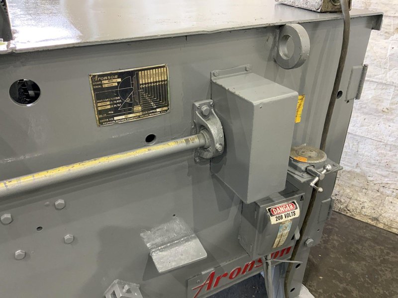 8,500 LB ARONSON MODEL HD60 WELDING POSITIONER: STOCK #81049