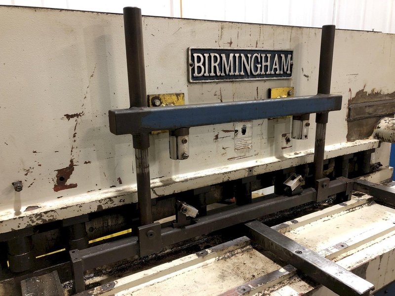 48" X 3/16" BIRMINGHAM MODEL #H-0445 HYDRAULIC SHEAR: STOCK #16941