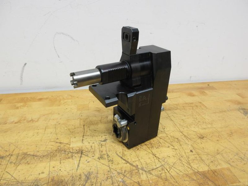 Heimatec 8 019 46 165, VDI40 Drive Lathe Radial Live Tool, Double Sided ER32 Collet with Coolant Nozzles ***Appears New***- Auction Item
