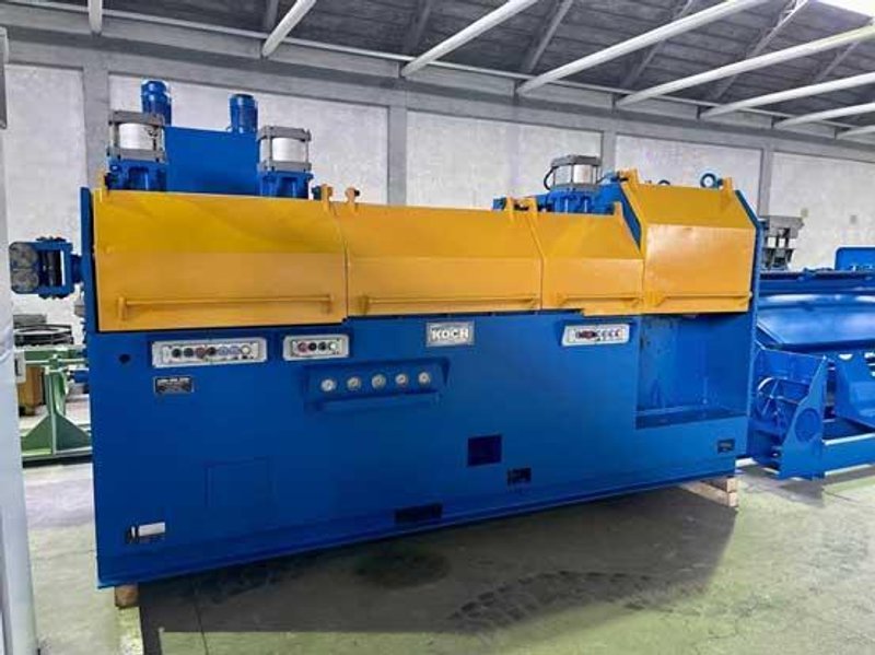 8 - 14mm KOCH MODEL WD 1 WIRE STRAIGHTEN &amp; CUT OFF MACHINE (14027)