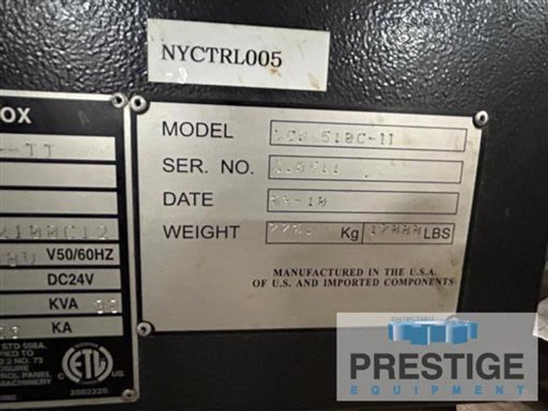 MAZAK Nexus 510C-II Vertical Machining Center