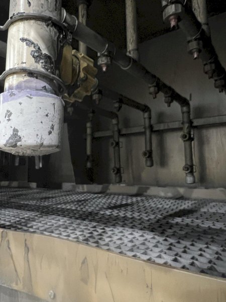 3 STAGE X 36&quot; X 18&quot; WALSH MODEL #AOE286 STEEL MESH-BELT PASS-THROUGH STAINLESS WASHER: STOCK #20166