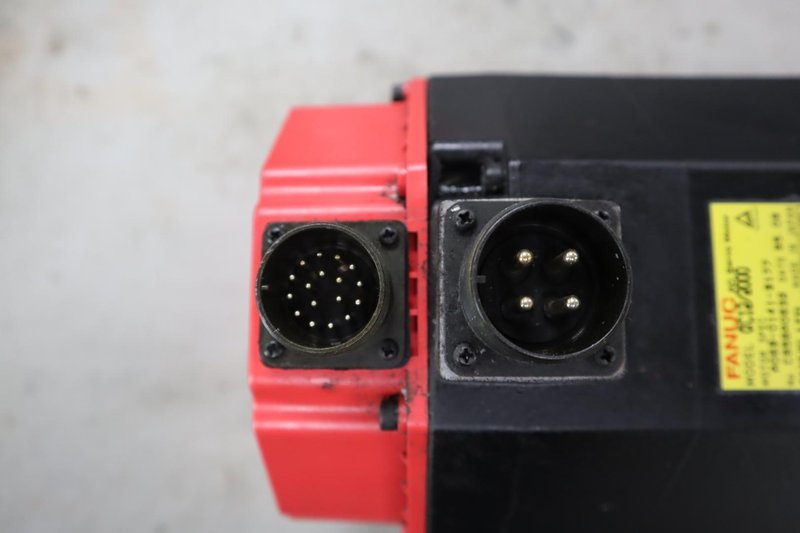 Used Fanuc AC12/2000 Servo Motor; 1.0 kW A06B-0141-B177