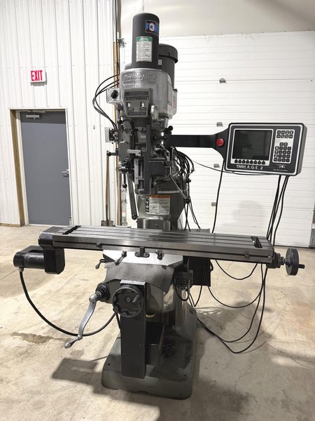 Bridgeport 2 Axis CNC Knee Mill Trak A.G.E. 2