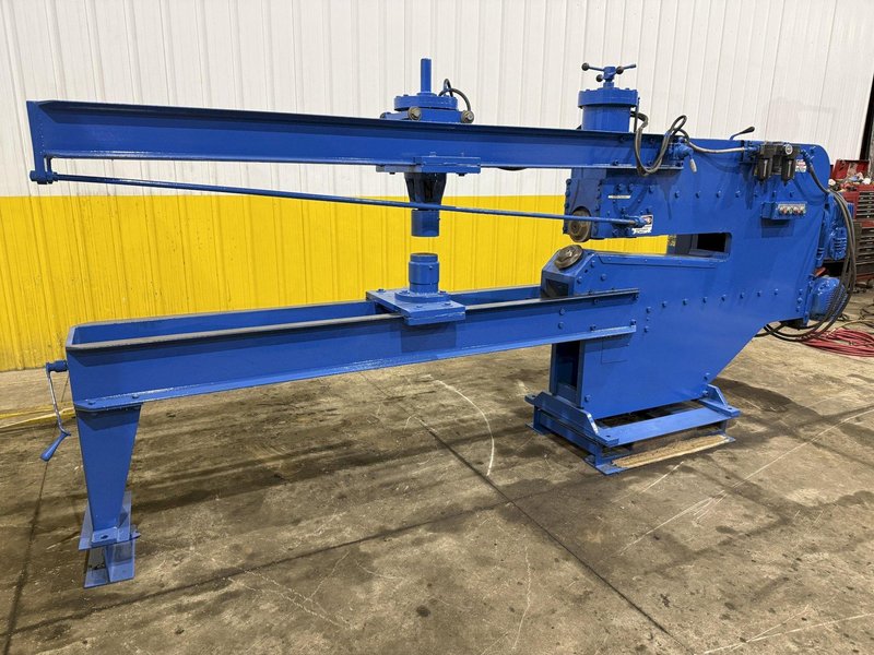 3/8" x 144" BLUE VALLEY MODEL #65B-696 CIRCLE SHEAR: YOBRO #24409