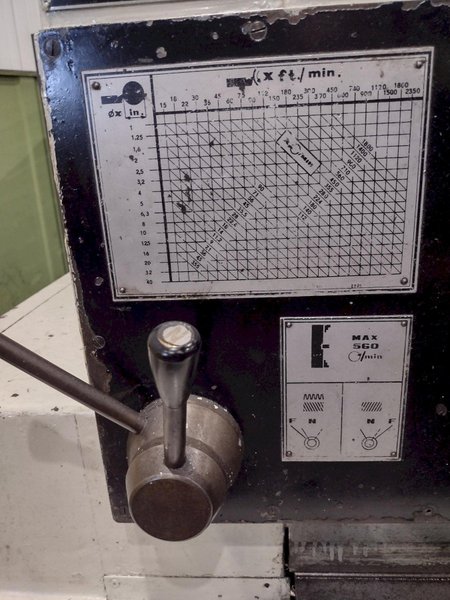 TOS MODEL #SUS-80 ENGINE LATHE : YOBRO 25404