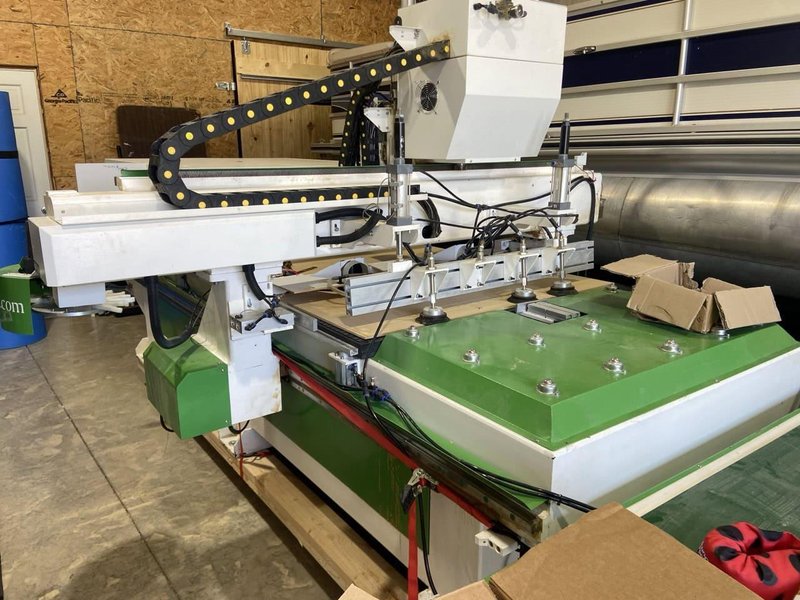 48″ x 96″ BCAM BCM1325E CNC Router, 2015