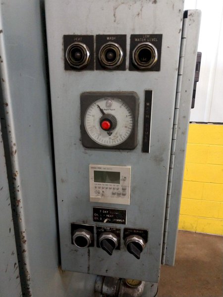 50&quot; X 60&quot; BETTER ENGINEERING MODEL F5000-LXP ROTARY TABLE PARTS WASHER #3362