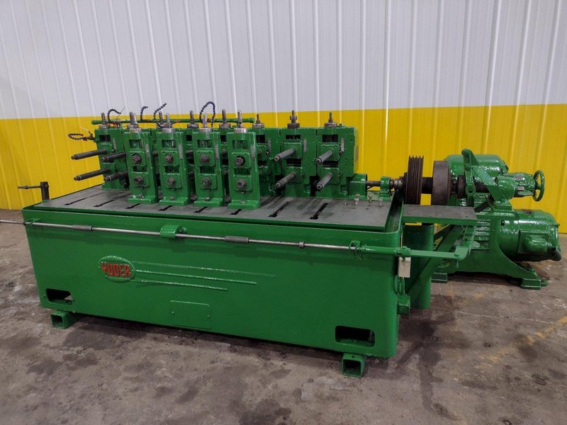 8 STAND X 1.5&quot; YODER MODEL #M1-1/2 ROLLFORMER 8&quot; ROLLSPACE: STOCK #20526