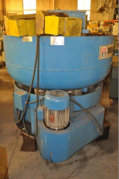 10 CUBIC FT ROTOFINISH VIBRATORY BOWL DRYER
