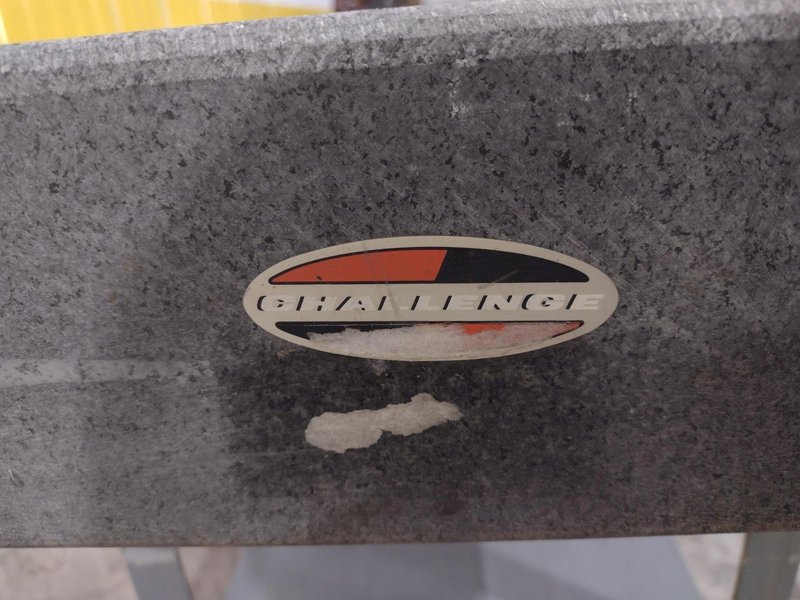 36&quot; X 24&quot; X 5&quot; CHALLENGE GRAY GRANITE SURFACE PLATE ON STAND: STOCK #23417