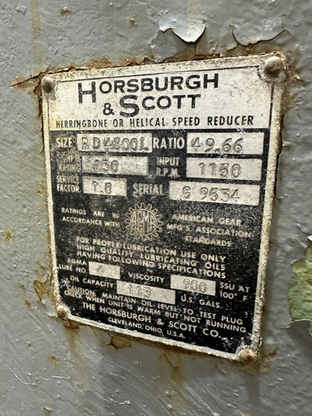 HORSBURCH &amp; SCOTT DRIVE &amp; GEARBOX: STOCK #20406
