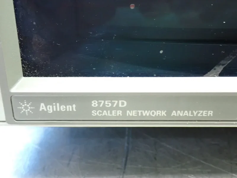 AGILENT SCALER NETWORK ANALYZER  -  8757D