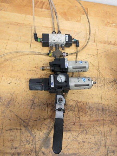 AutoDrill Model 2140-2 Single Head Pneumatic Feed Drilling Head Attachment- Auction Item