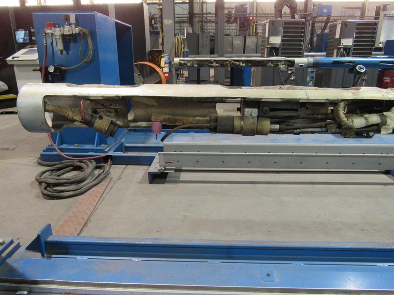 USED, 42&#039; TRIPULSE DUAL HOT WIRE GTAW PIPE CLADDING SYSTEM