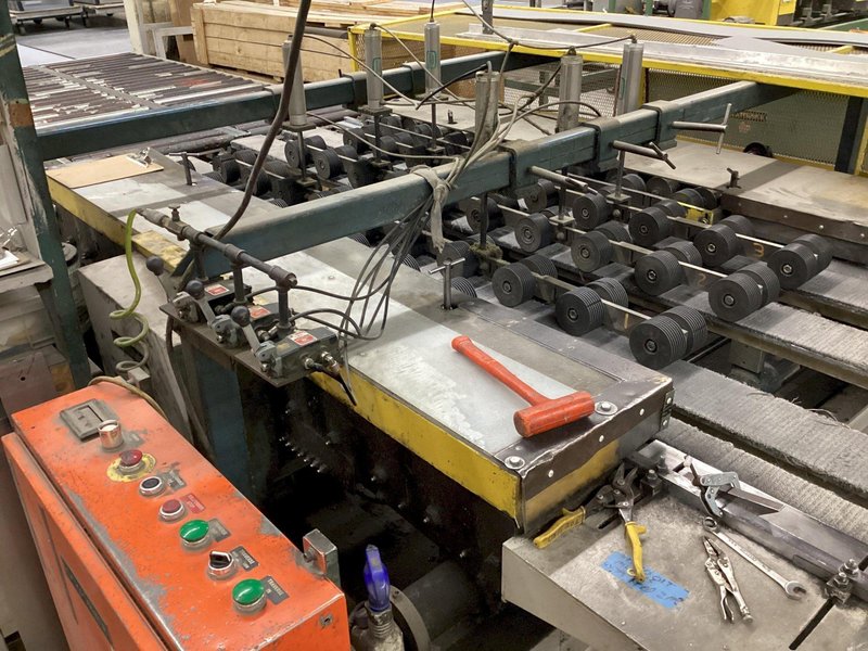 60” LOCKFORMER DUPLEX ROLLFORMER: YOBRO #24553