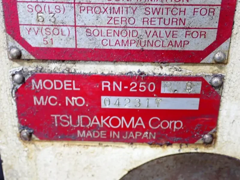 TSUDAKAKOMA CORPORATION INDEXER  -  RN-250