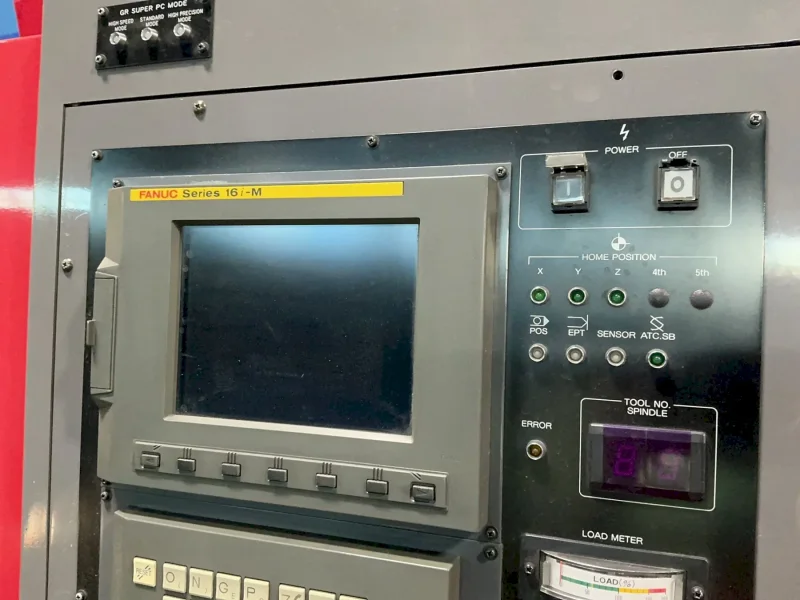 ROKU ROKU SANGYO LTD 19.5” X 29.5” TABLE CNC VERTICAL MACHINING CENTER  -  GR-658N
