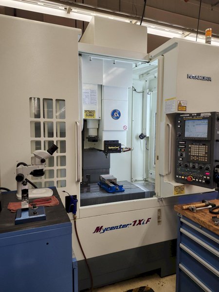 2008 KITAMURA Mycenter-1XiF Vertical Machining Center - 15,000 RPM Spindle Speed, 3450 Actual Cut Hours - In Test Lab