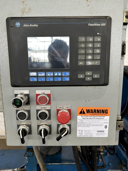 5,000 LB 36" TULSA-POWER HDC-SP HYDRAULIC MANDREL DECOILER. STOCK # 0315323