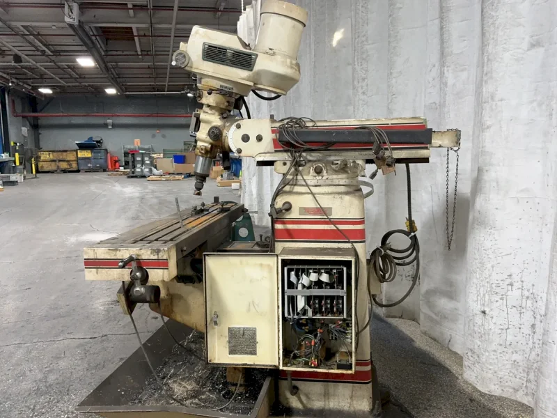 TRI-ONICS 49” X 9” VERTICAL MILL