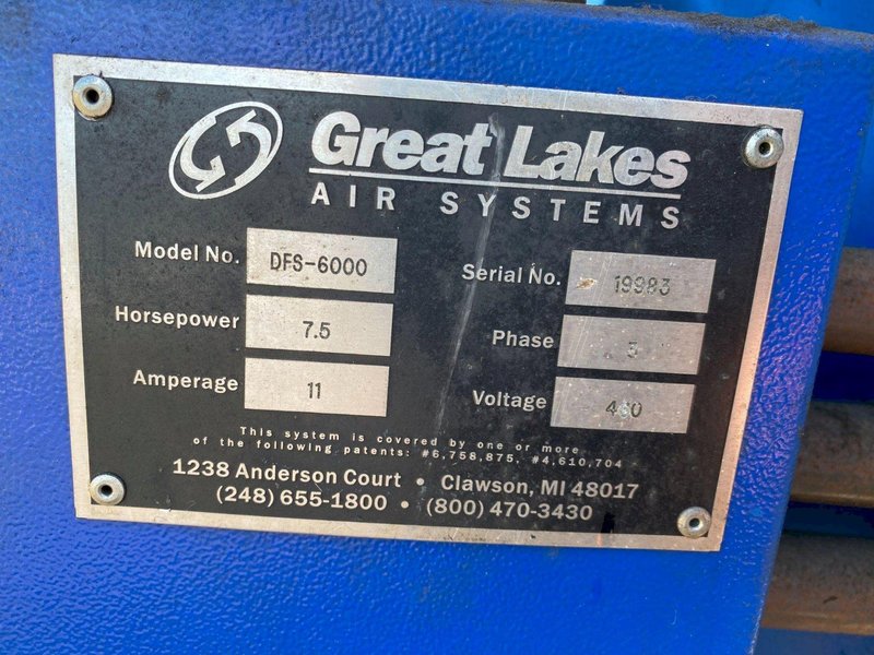 RoboVent DFS-4000-4-M1836 Dust Collector USED