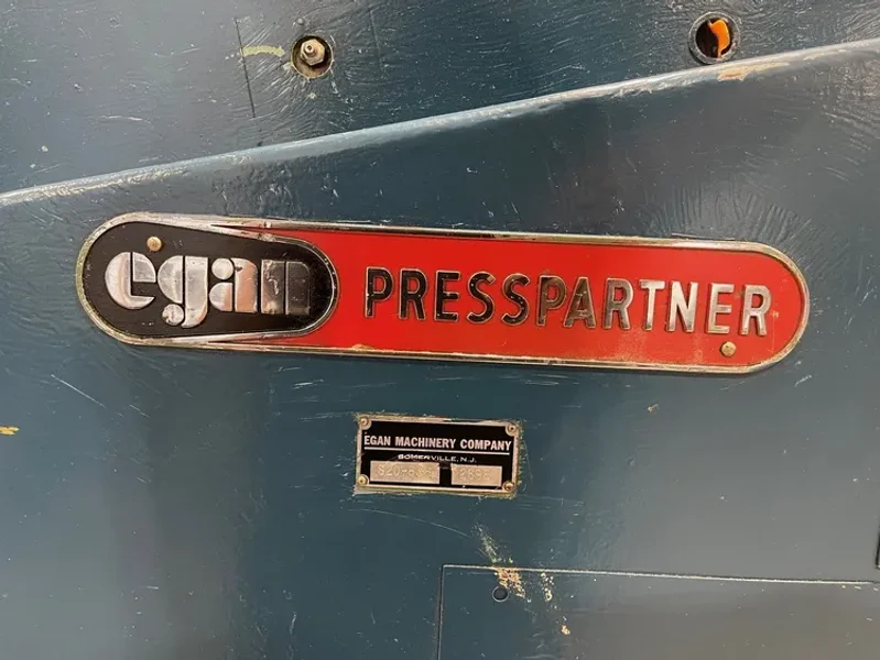 36” EGAN PRESSPARTNER Press Feed Straightener USA #7084