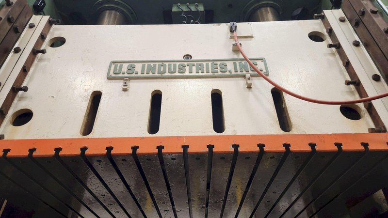 1000 TON x 108&quot; x 72&quot; US-INDUSTRIES (USI) MODEL #S4-1000-108-72 4-RAM SS HYDRAULIC PRESS 20&quot; STROKE: STOCK #19529