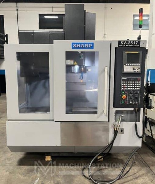Sharp SV-2517 SX-F CNC Vertical Machining Center – Mini Mill